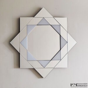 Star Shaped Walled Mirror